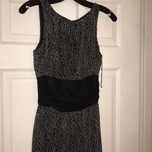 Tulle overlay dress, worn twice, sz 10